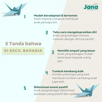 5 Indikasi Kebahagiaan dalam Perkembangan Anak 